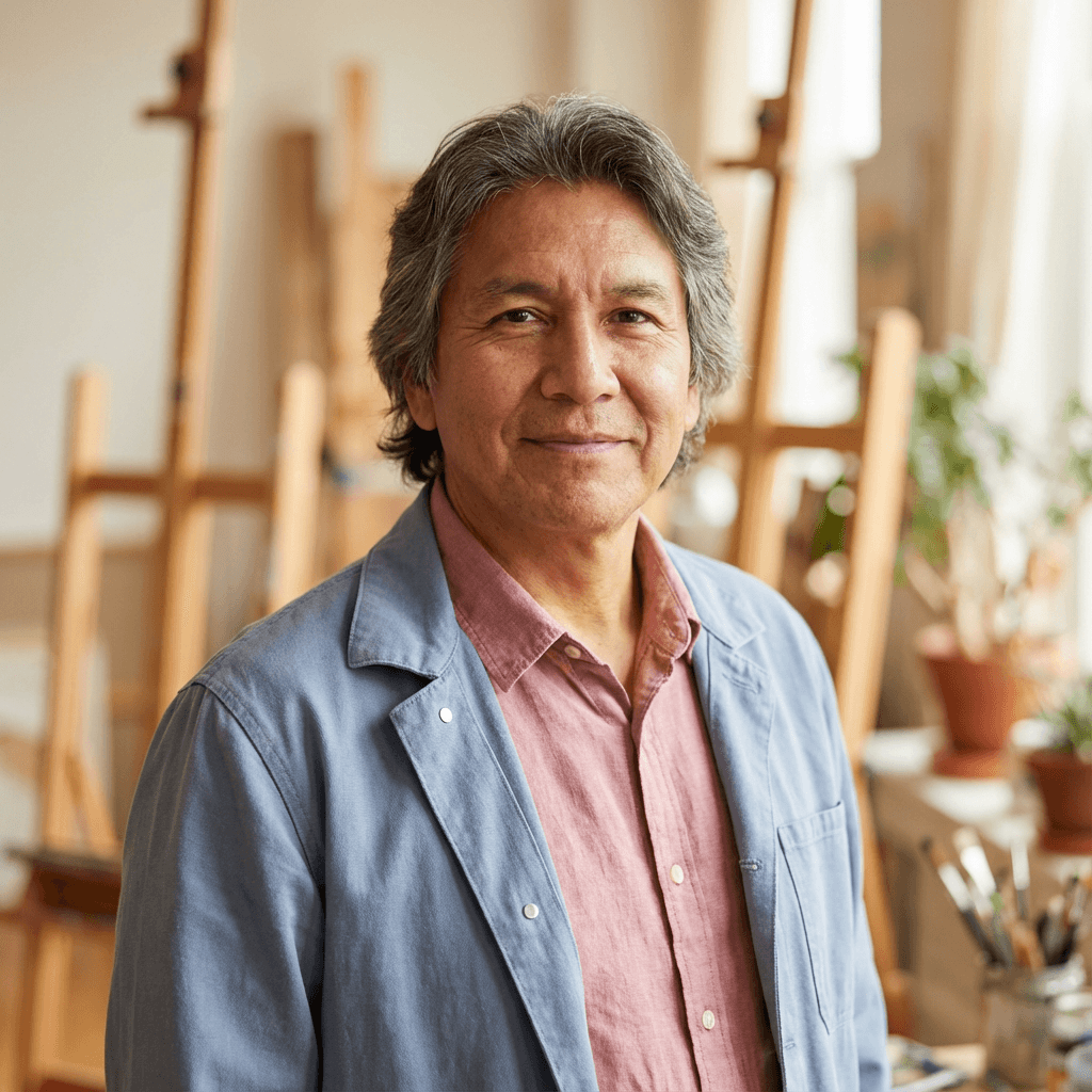 James, peaceful spiritual visitor